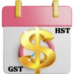 gst/hst shedule