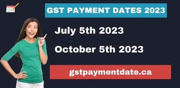 GST/HST Payment Dates 2023